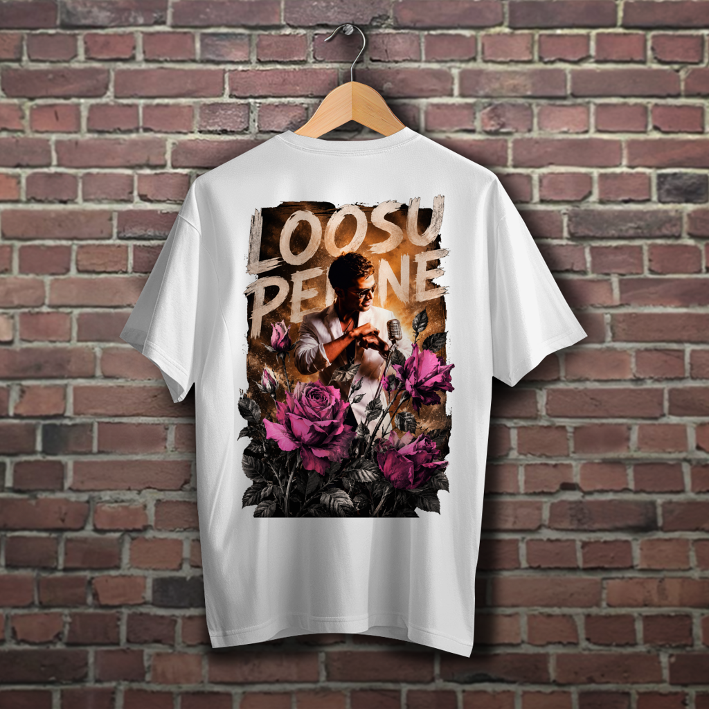 STR Oversize T-Shirt Weiß