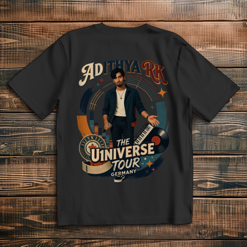 Oversize T-Shirt Adithya RK - Retro