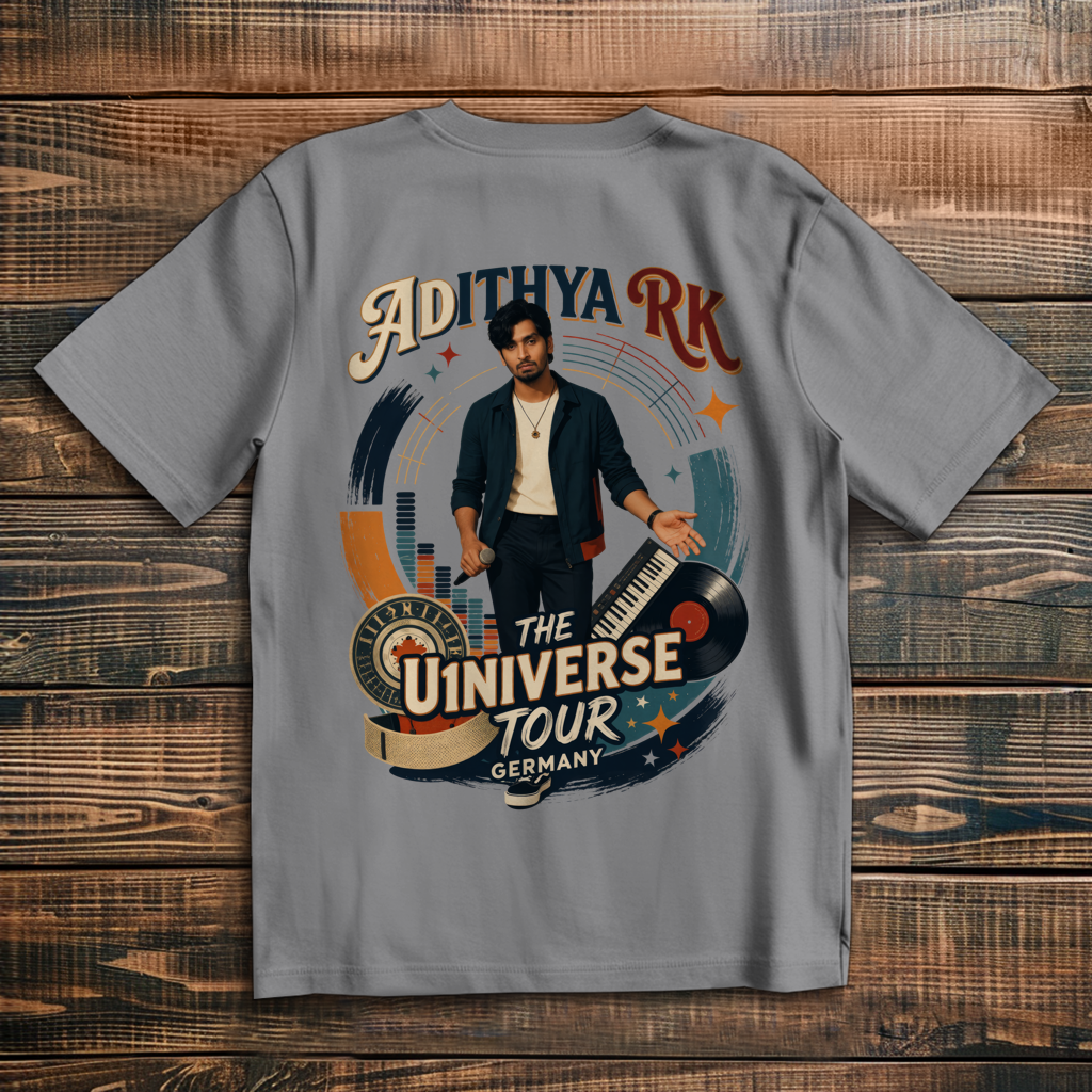 Oversize T-Shirt Adithya RK - Retro