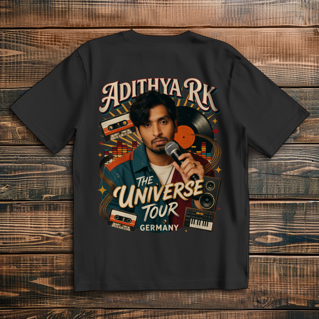 Oversize T-Shirt Adithya RK - Retro