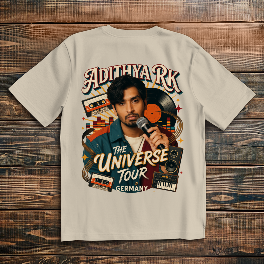 Oversize T-Shirt Adithya RK - Retro