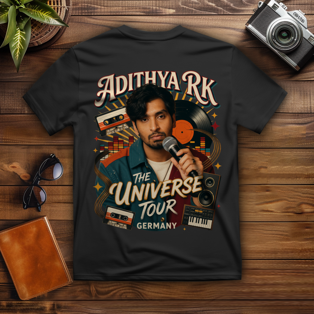 T-Shirt Adithya RK - Retro